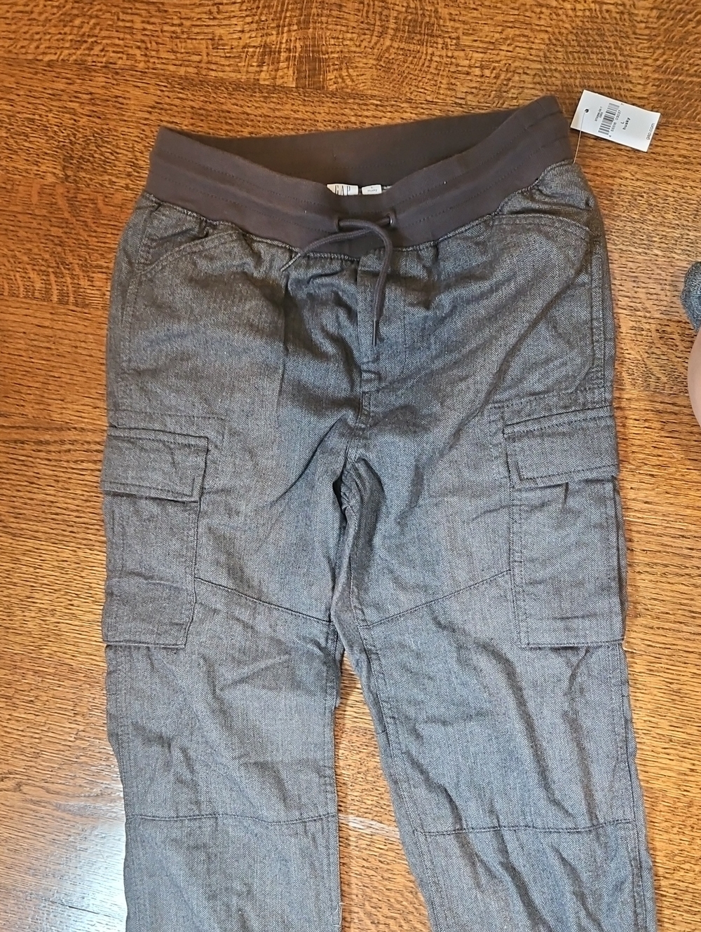 Gap Kids Gray Cargo Jogger Pants - Unbranded